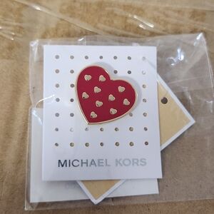 MICHAEL Michael Kors Gold Heart Pin